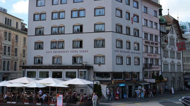 Hotel Sonne Einsiedeln Ngoại thất bức ảnh